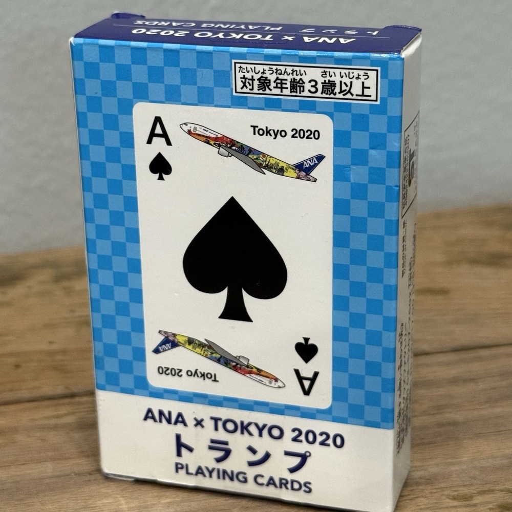 ANA x Tokyo Olympics 2020 Playing Cards All Nippon Airways, RARE Limited Japan